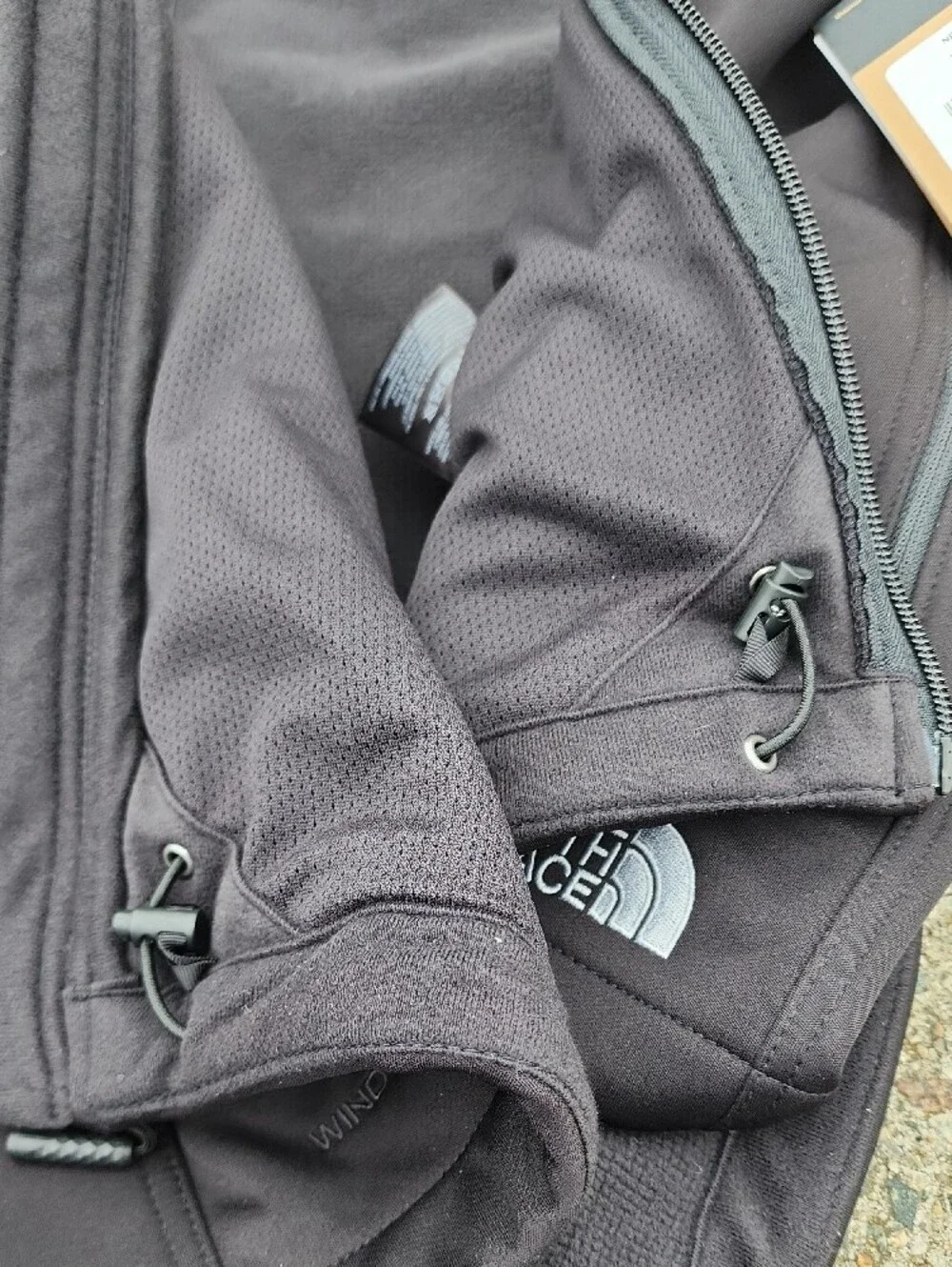 The North Face Men's Ridgewall Full-Zip Softshell Vest size L